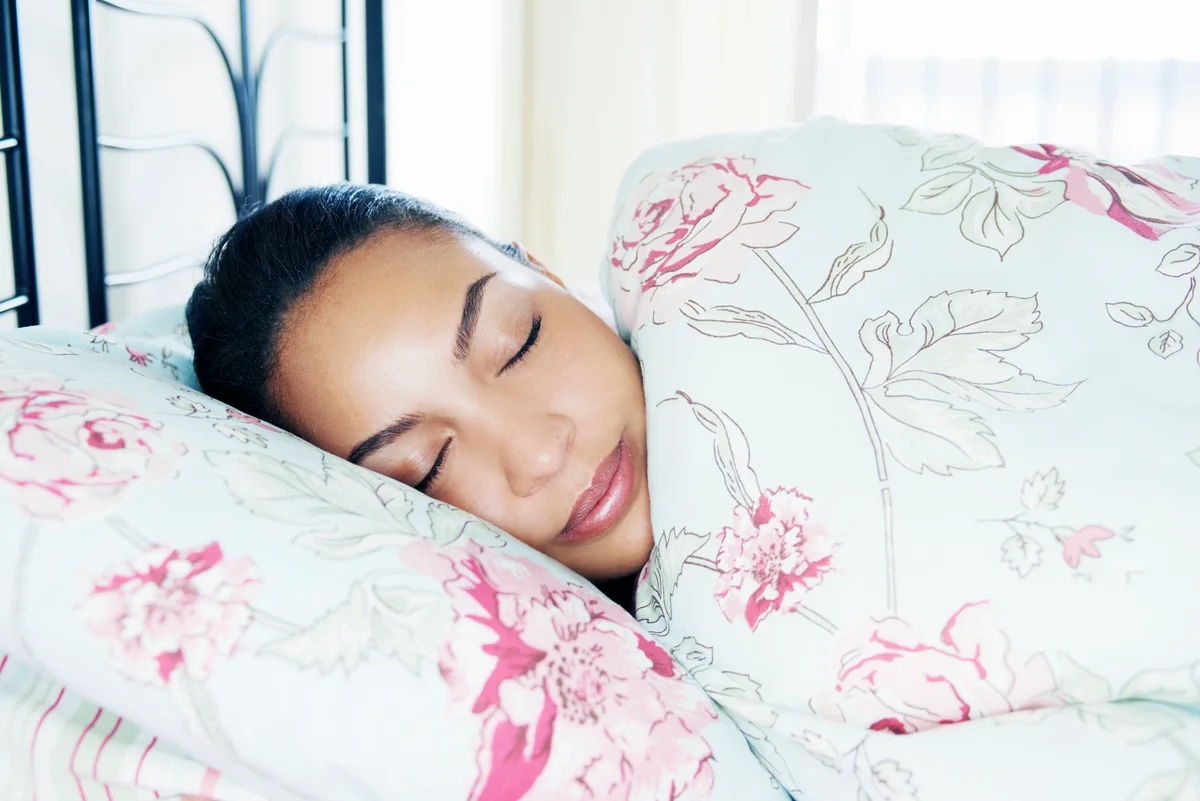 woman sleeping