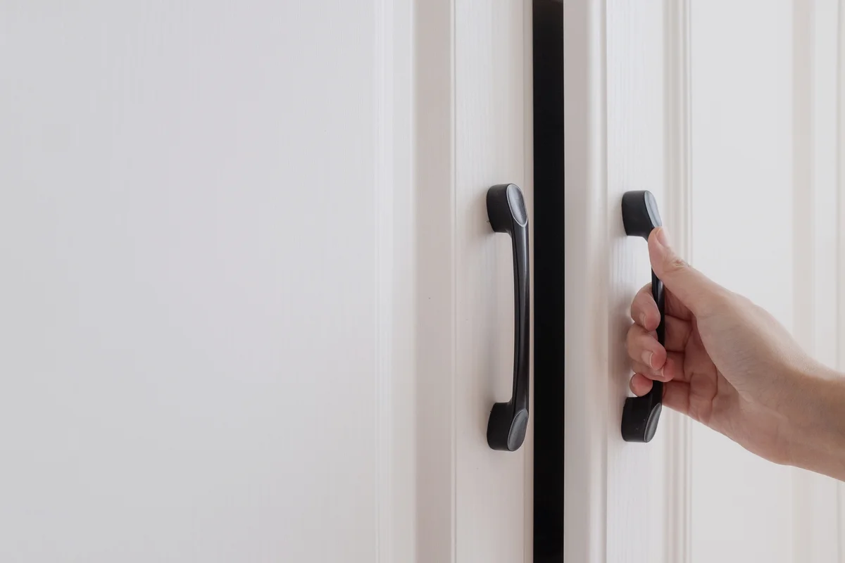 opening the closet