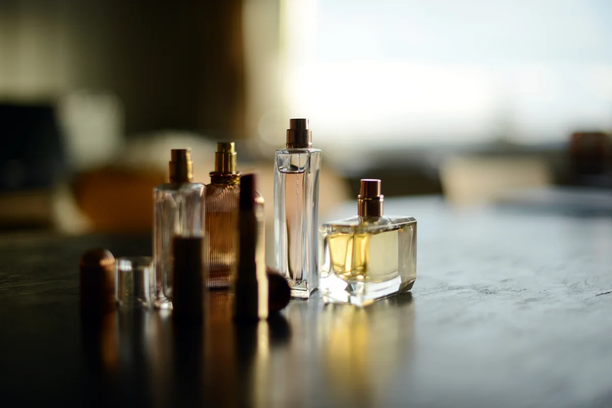 perfume bottles