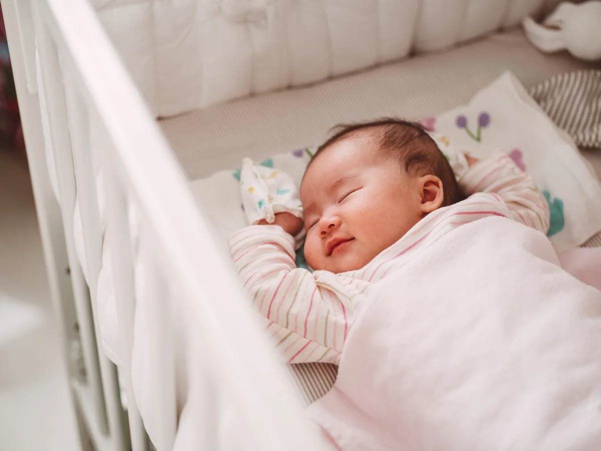 sleeping infant