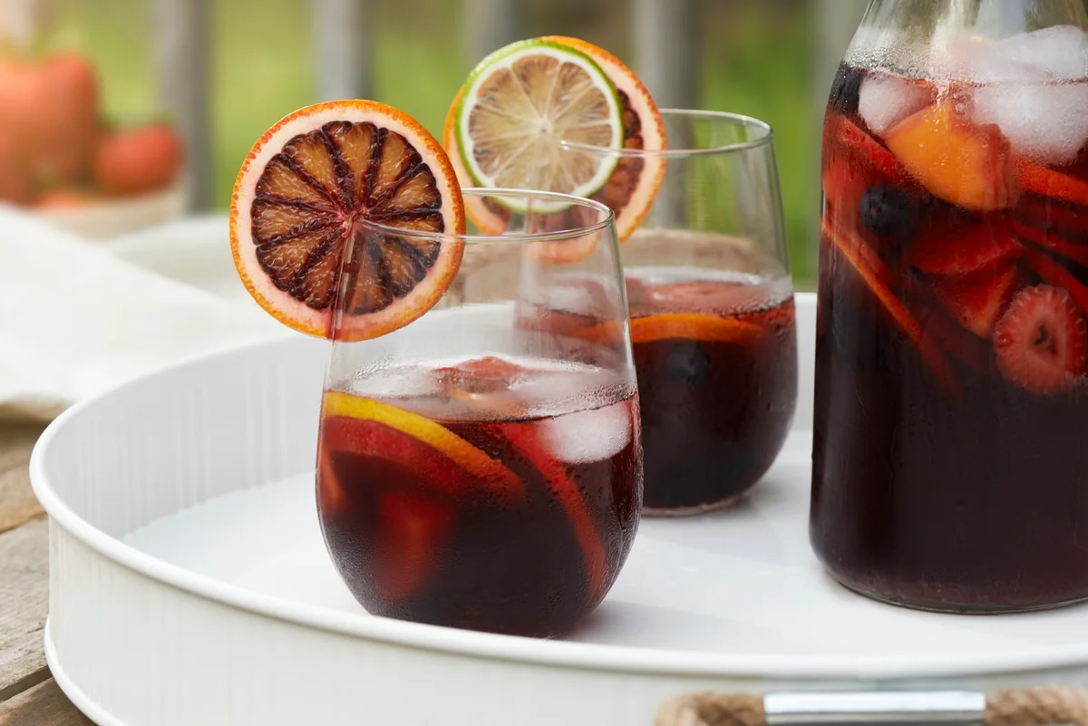 red wine sangria