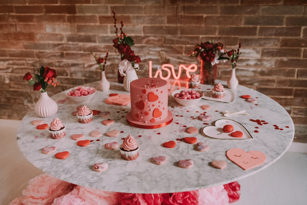 pink desserts