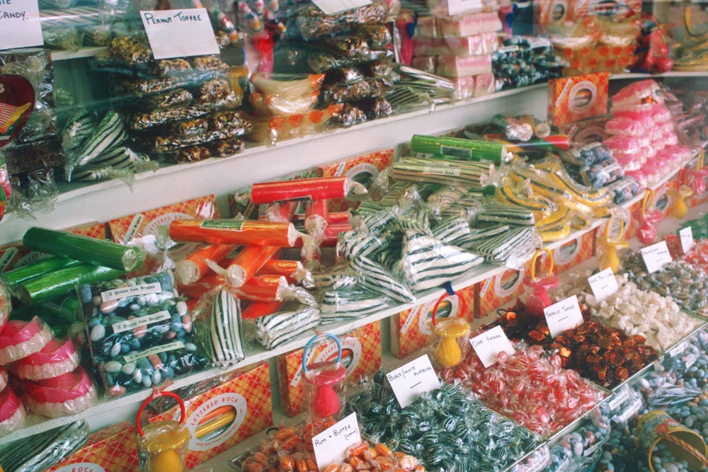 Vintage candy sticks
