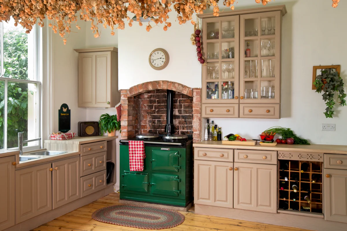 vintage green range
