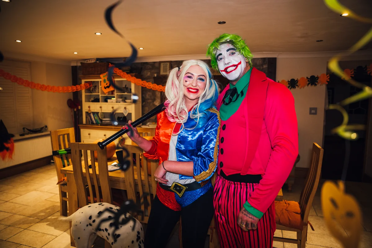 couple in costume