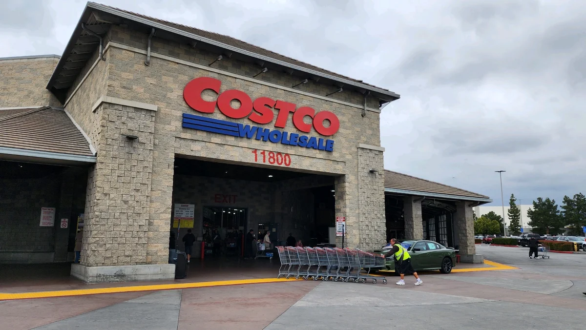 front of a costco