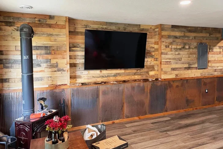 Pallet Wood Wall