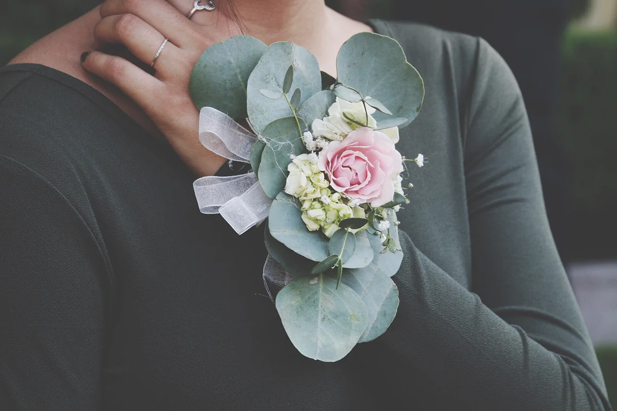 Hand With Corsage