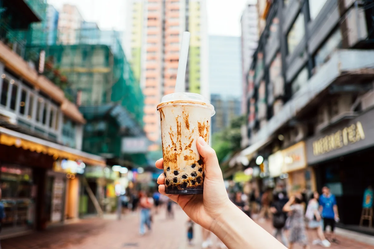 brown sugar bubble tea