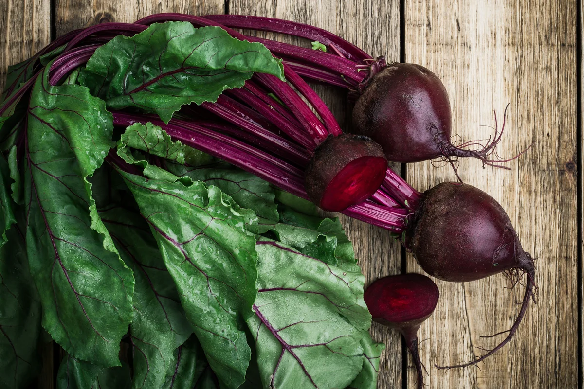 closeup of beets