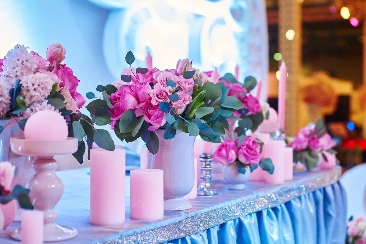 pink flowers