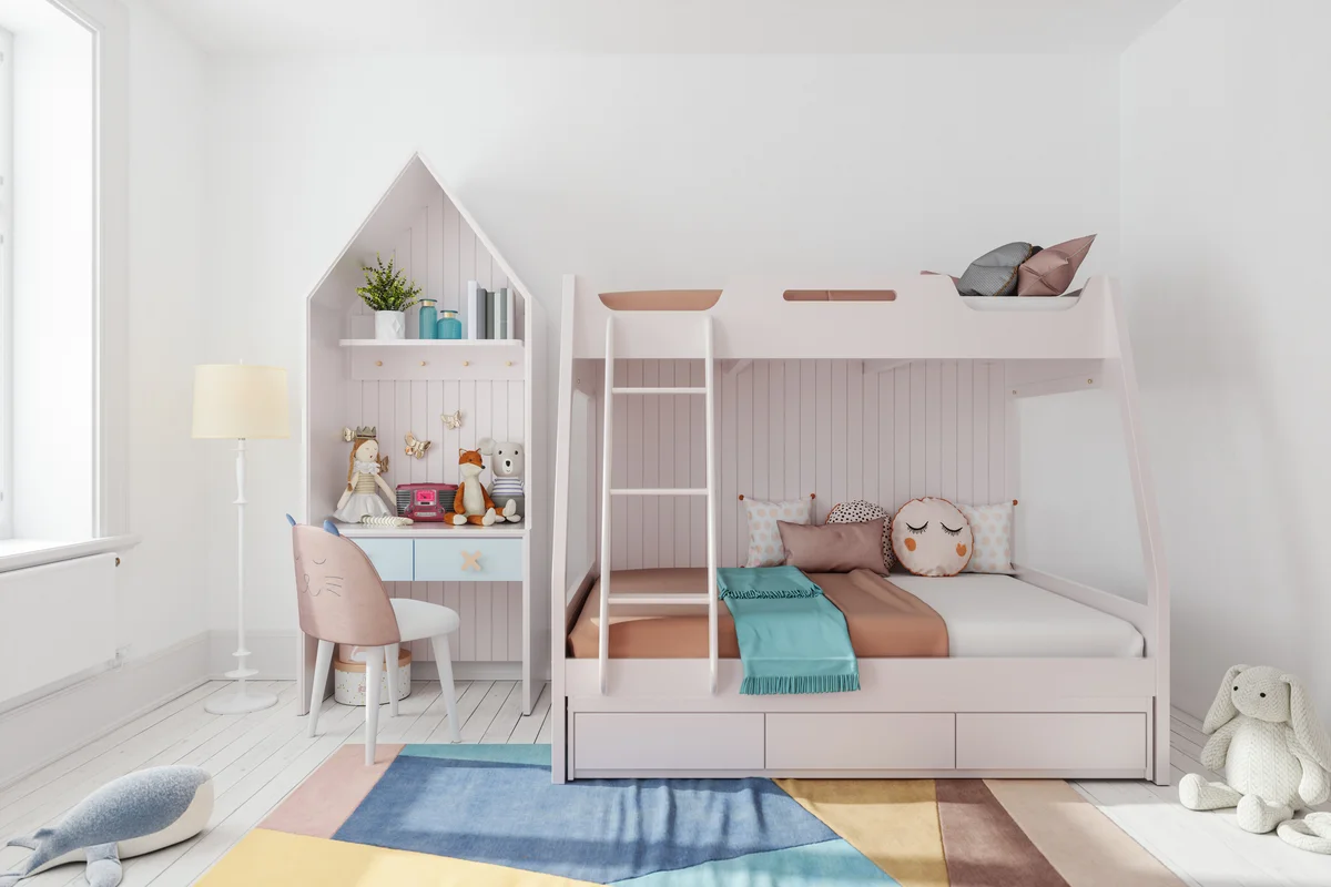 kids' desk unit