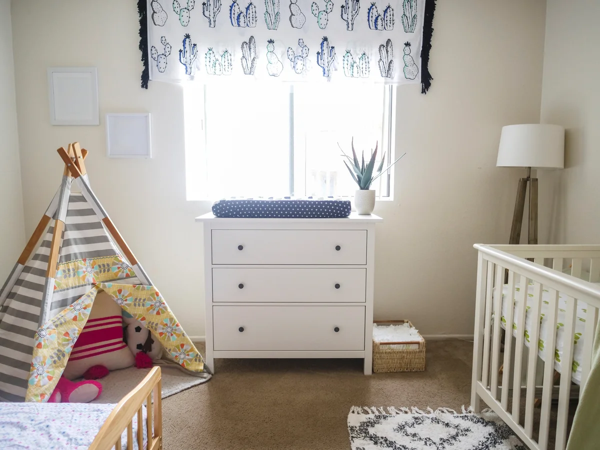 tent in a child's room
