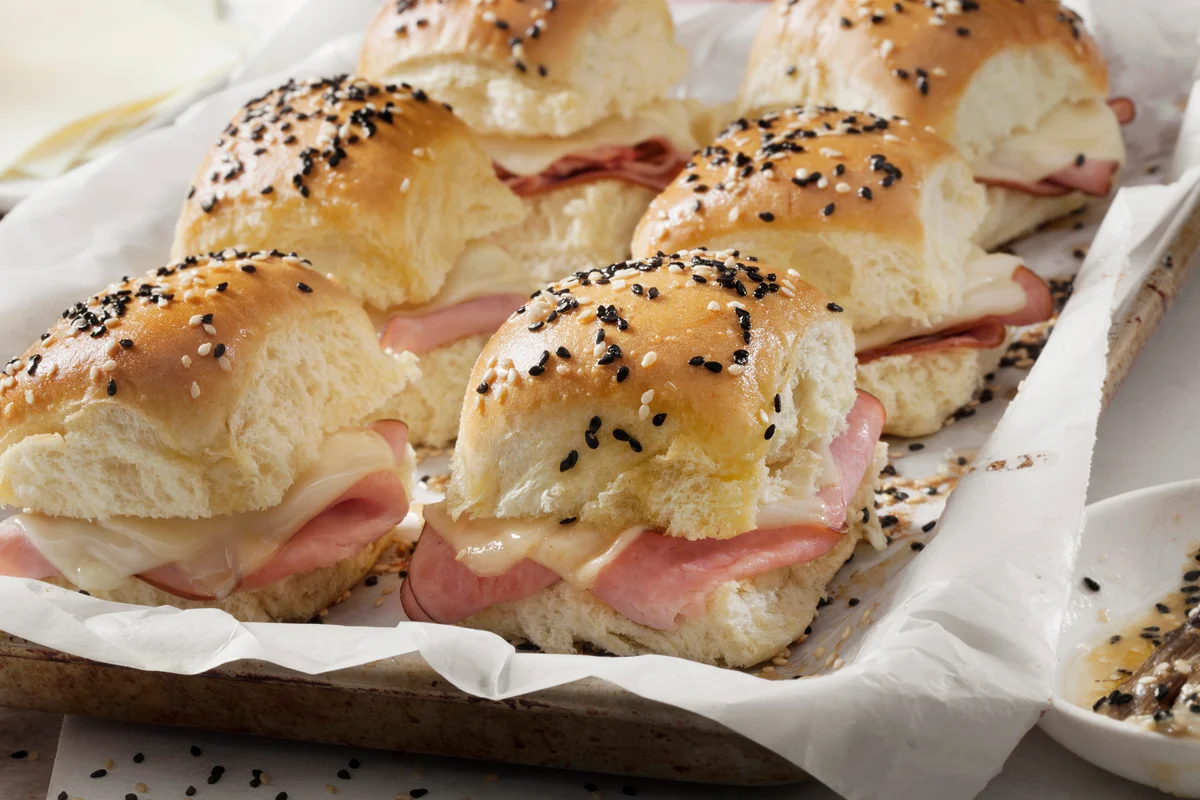 ham & swiss sliders