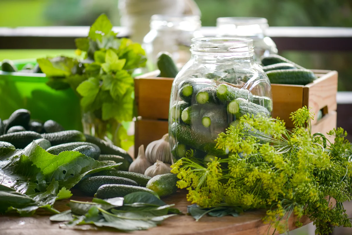 ingredients to make pickles