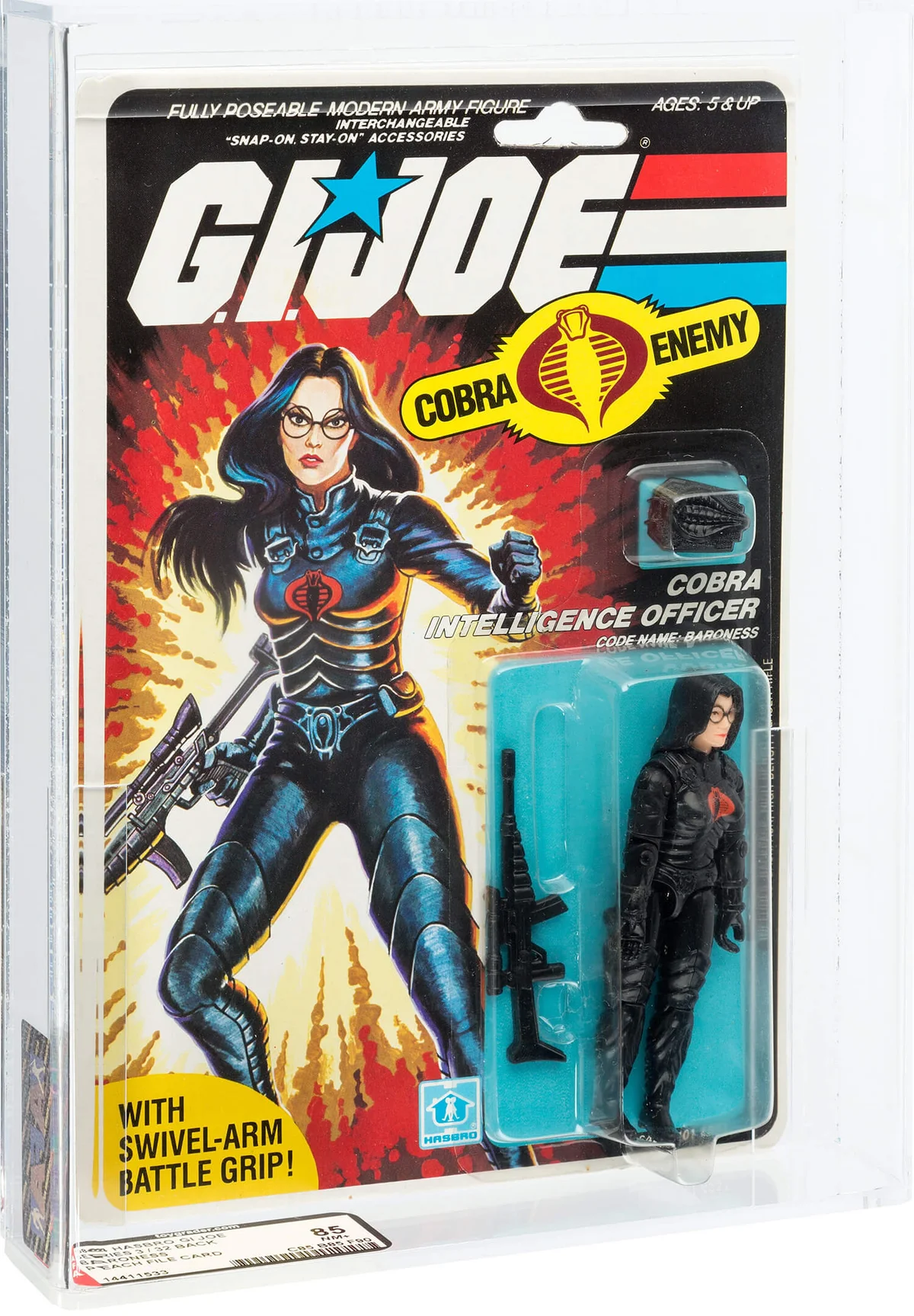 G.I. Joe Series 3 Cobra Intelligence Officer