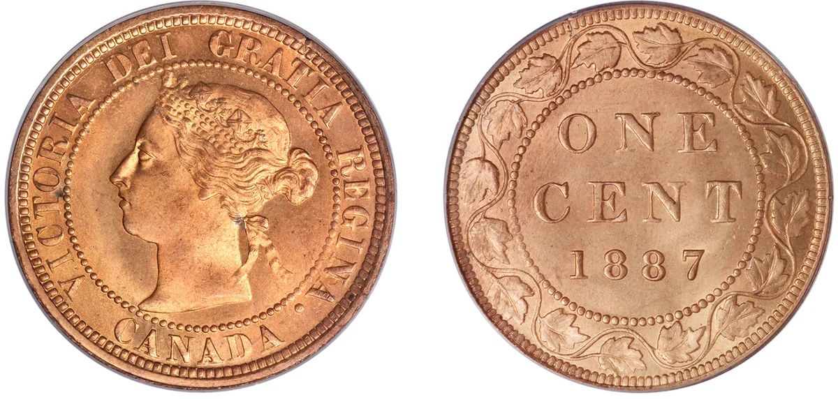 Victoria Cent 1887