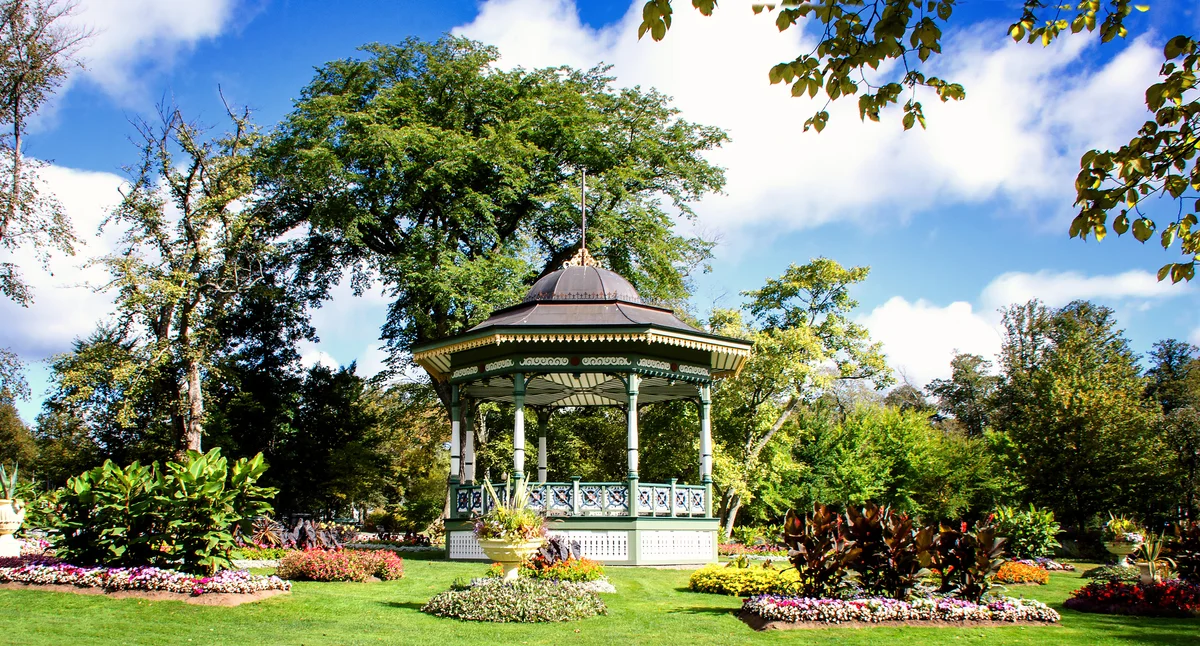 Gazebo in English Garden