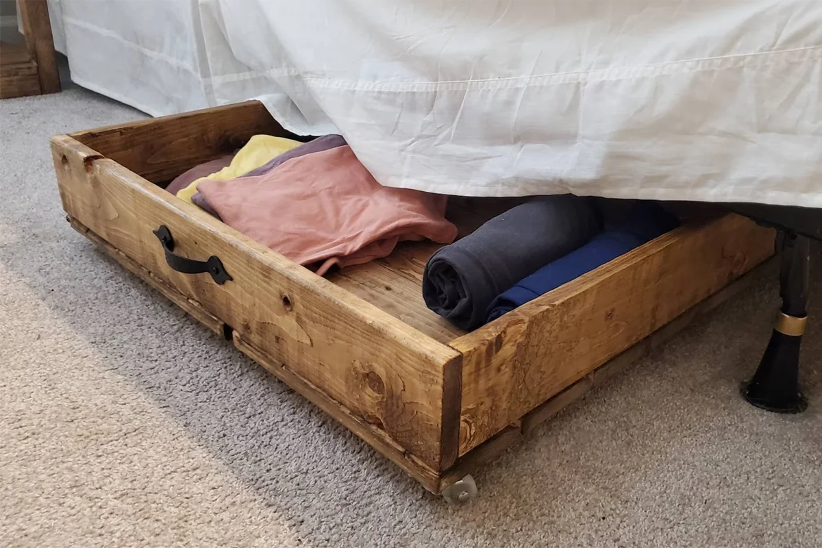 Clothes Storage, Under Bed Storage, Kids Toy Box, Under bed Toy Box