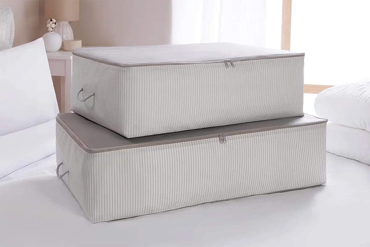 Storage Bags for Bedroom, Clothes and Blanket organizer