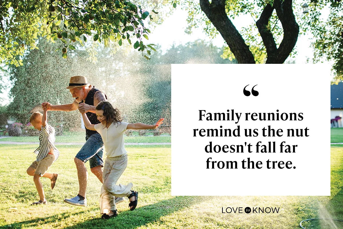 Senior man with grandchildren having fun