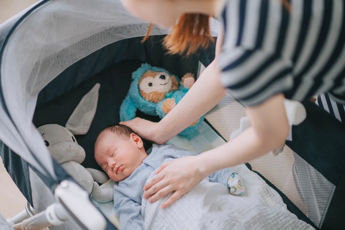 baby going to sleep