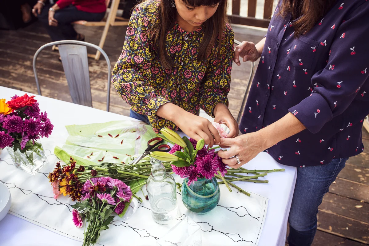 build a bouquet activity