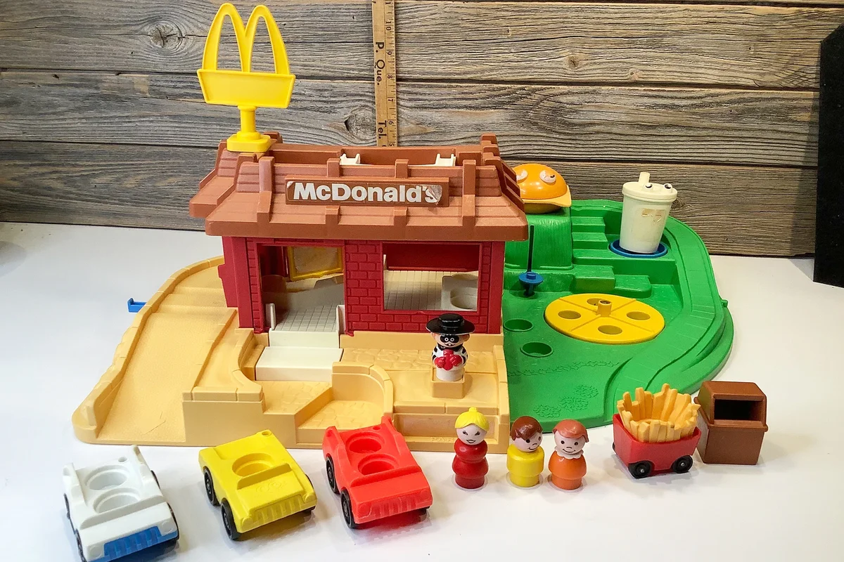 Fisher Price little people McDonald's restaurant