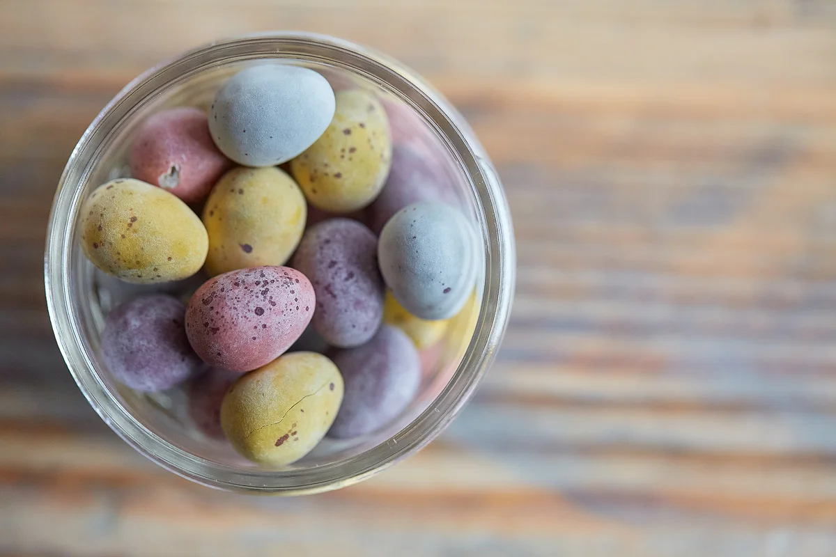chocolate robin eggs