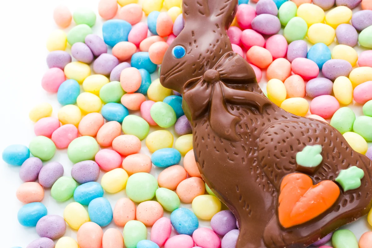 milk chocolate bunny