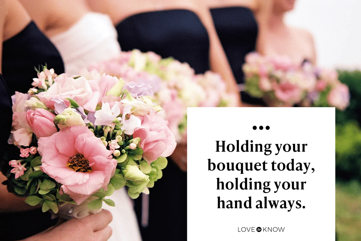 Touching Maid of Honor Instagram Caption