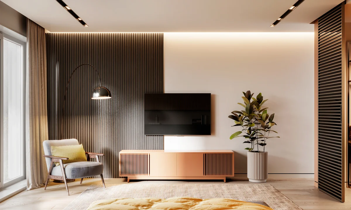 vertical & horizontal slats