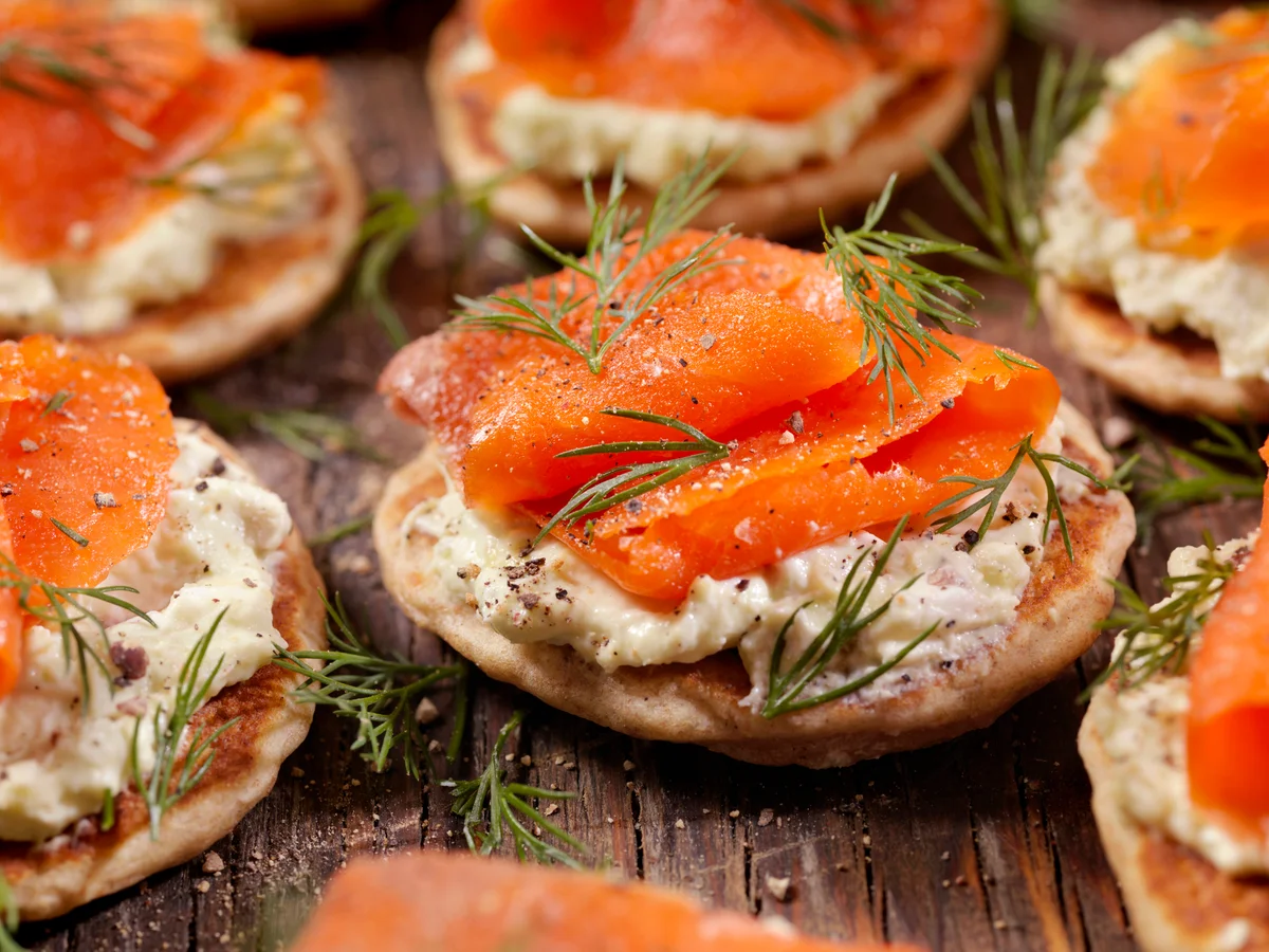 smoked salmon