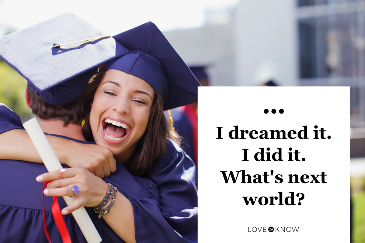 Graduation Caption