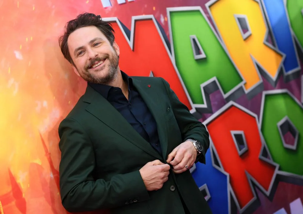 US actor Charlie Day attends Universal's "The Super Mario Bros. Movie" special screening at the Regal LA Live in Los Angeles, April 1, 2023.