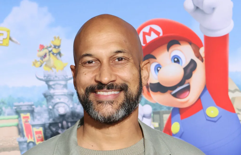 UNIVERSAL CITY, CALIFORNIA - FEBRUARY 15: Keegan-Michael Key attends the "SUPER NINTENDO WORLD" welcome celebration at Universal Studios Hollywood on February 15, 2023 in Universal City, California.