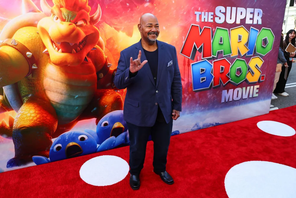 LOS ANGELES, CALIFORNIA - APRIL 01: Kevin Michael Richardson attends special screening of Universal Pictures' "The Super Mario Bros. Movie" at Regal LA Live on April 01, 2023 in Los Angeles, California.
