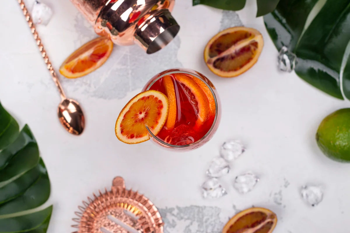 red drink