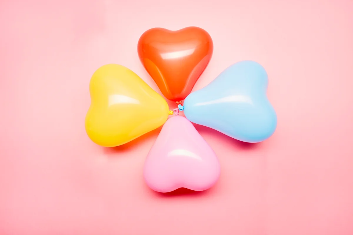 heart balloons