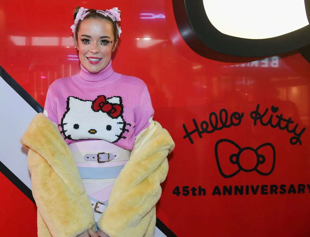 14 November 2019, Berlin: Designer Marina Hoermanseder at the party for Hello Kitty's 45th birthday in the Mall of Berlin. Photo: Jens Kalaene/dpa-Zentralbild/ZB (Photo by Jens Kalaene/picture alliance via Getty Images)