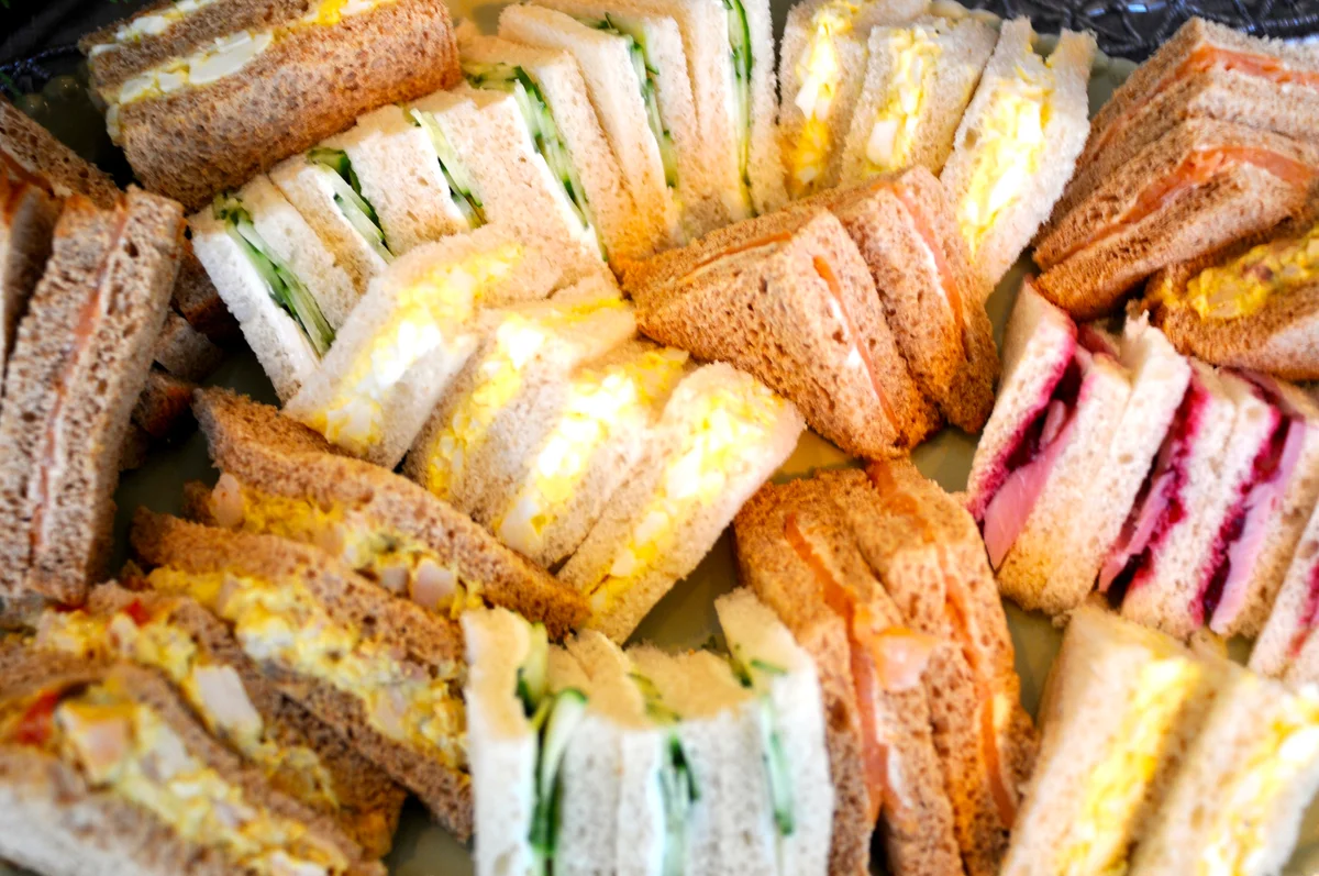 finger sandwiches