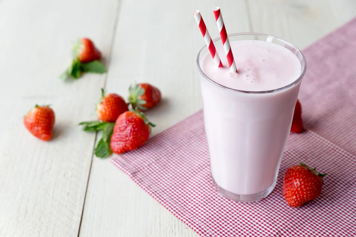 strawberry milkshake