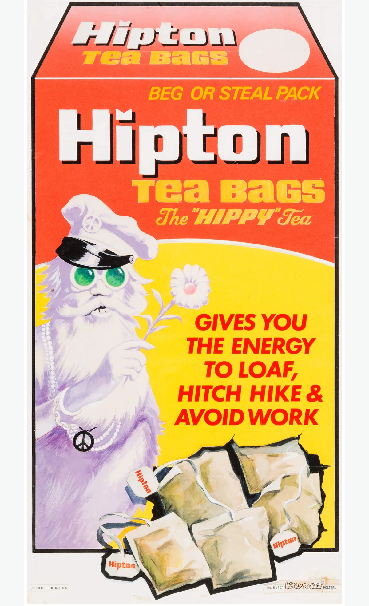 Norman Saunders Wacky Packages Poster