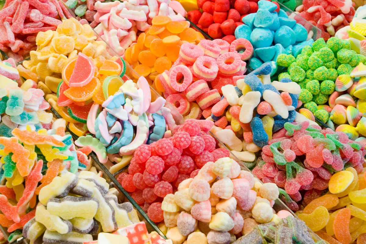 Candies at Market