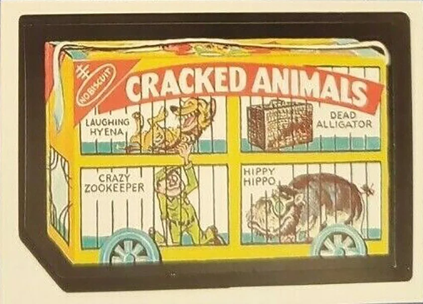 Cracked Animals Die Cut