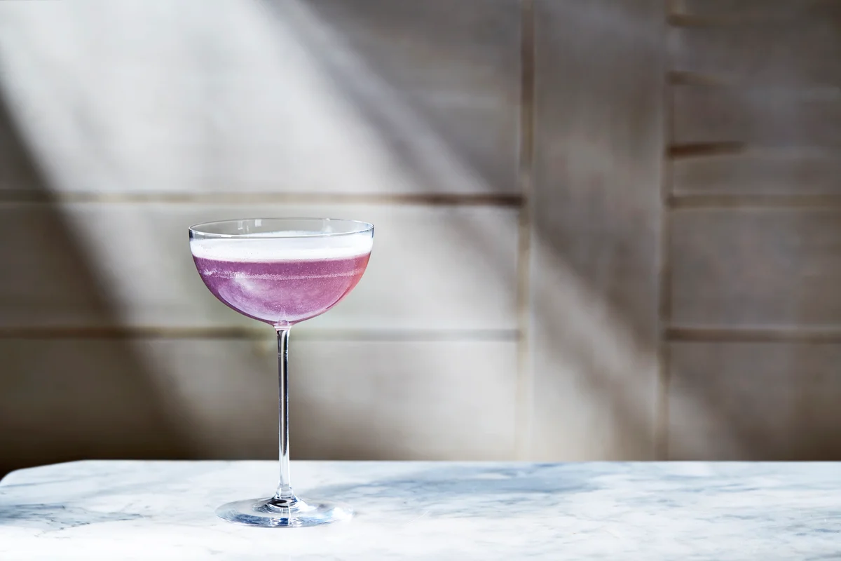 magic lavender martini