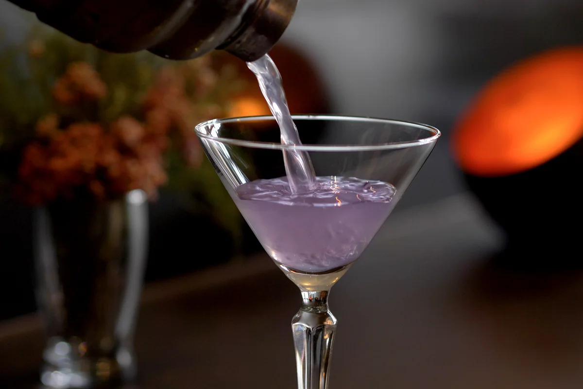 lavender bloom martini