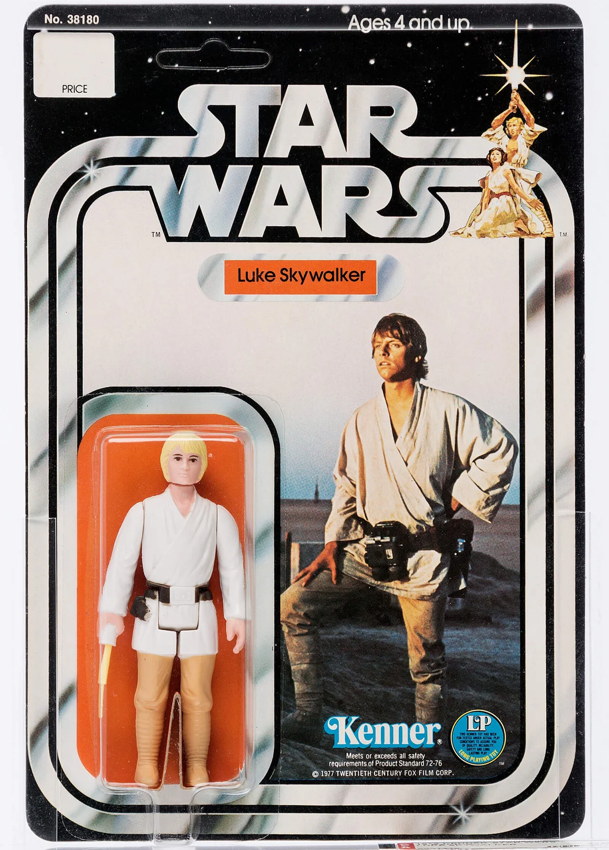 Star Wars - Luke Skywalker 12 Back-C w/Yellow Hair Action Figure