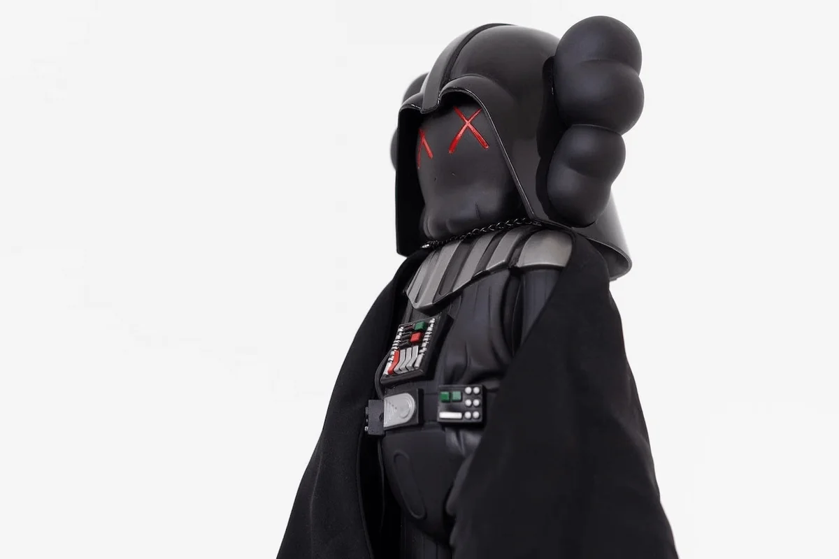 RARE Star Wars Darth Vader Companion With Cape Vinyl Figure Black
