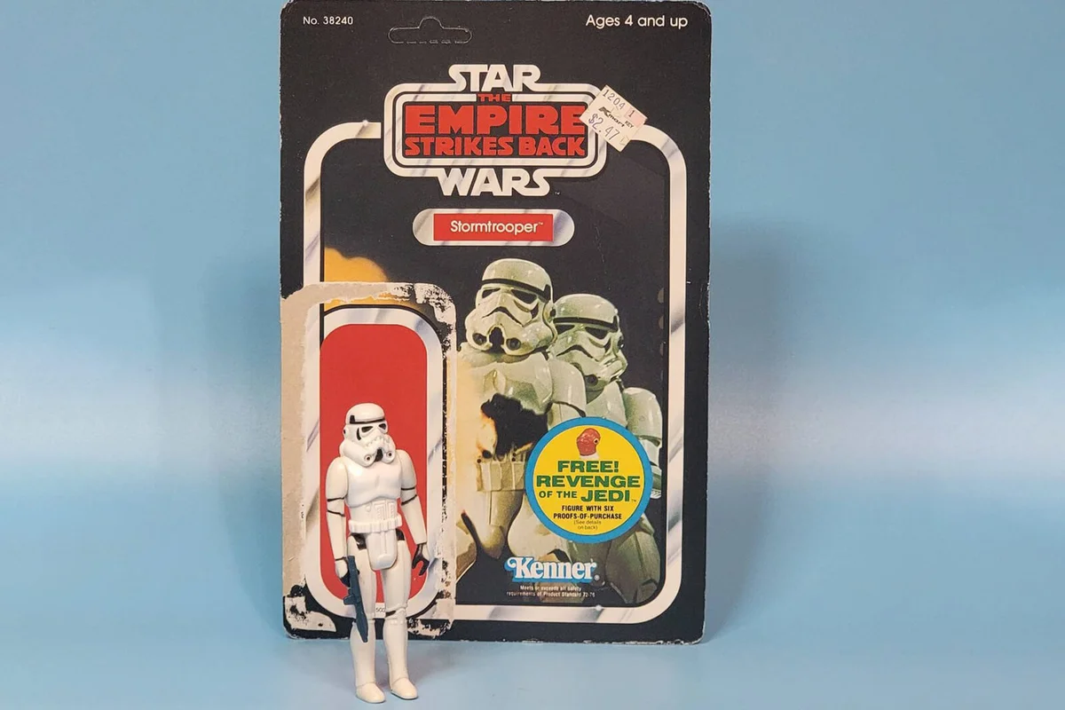 Vintage 1982 Kenner Stormtrooper Star Wars The Empire Strikes Back Complete